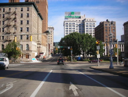 Photo of downtown Wilkes-Barre