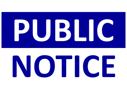 Public Notice